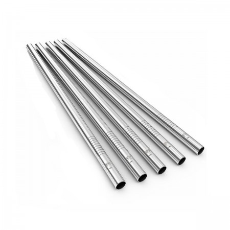 Straight Stainless Steel Drinking Straw